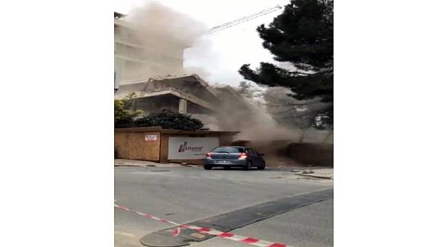 Kadıköy'de faciadan dönülen anlar kamerada