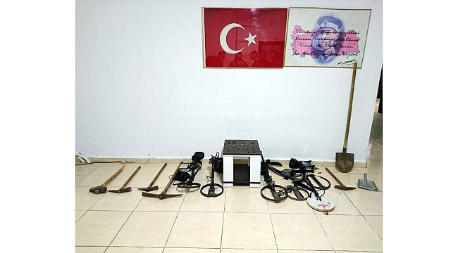 Karaman'da tarihi eser operasyonu