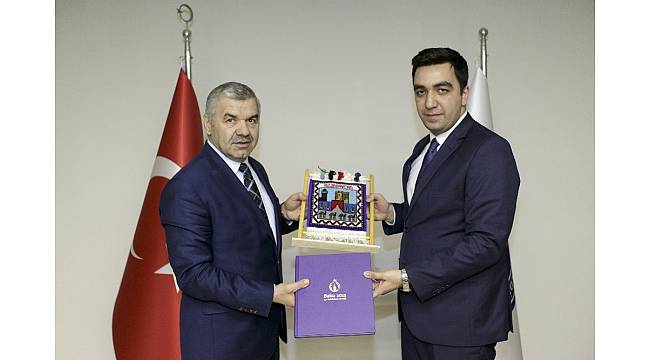Kardeş ülkeden Büyükşehir&#39;e ziyaret