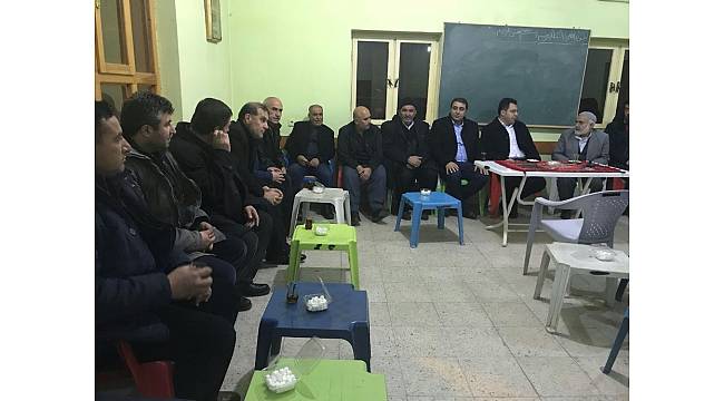 Kaymakam Özcan'ın taziye ziyareti