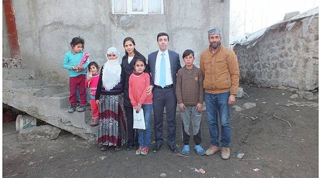 Kaymakam Soner Kırlı ev ziyaretleri yaptı