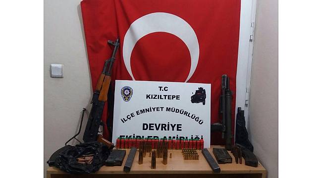 Kızıltepe'de kavga sonrası cephanelik ele geçirildi