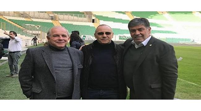 Kosova Futbol Federasyonu Bursaspor Stadı'nı ziyaret etti