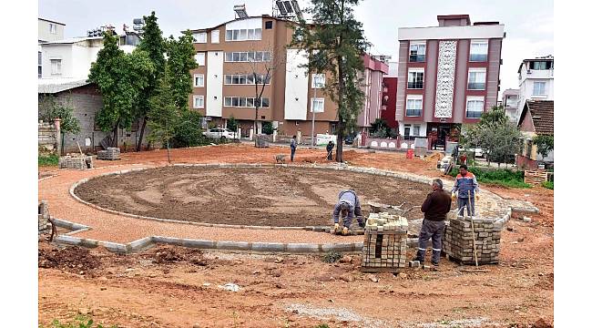 Kültür Mahallesi'ne yeni semt parkı