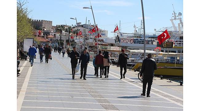Marmaris'e kış uğramıyor