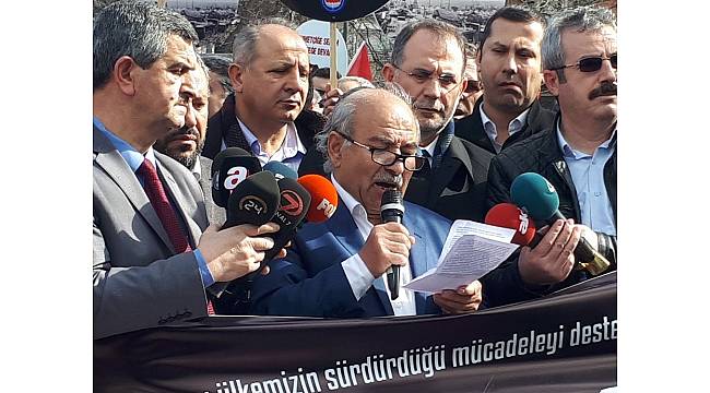 Memur-Sen Ankara Başkanı Kır: "ABD'nin DEAŞ'la mücadelesine şahit olan var mı?"