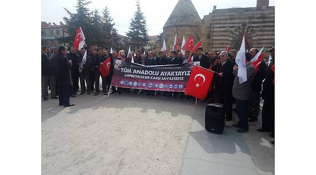 Memur-Sen Başkanı Oktay Cebeci: "Anadolu ayakta emperyalizme karşıyız"