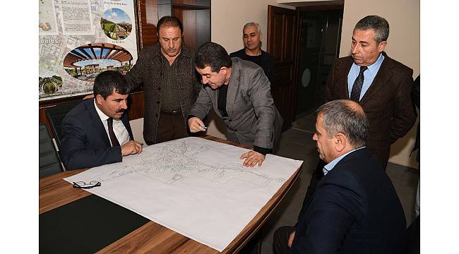 Muş'ta alt yapı projesinin çalışma programı görüşüldü