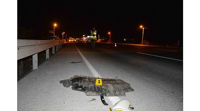 Ortaca'da trafik kazası; 1 ölü