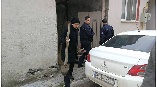 "Fosseptik çukuru kazıyoruz" yalanına polis kanmadı