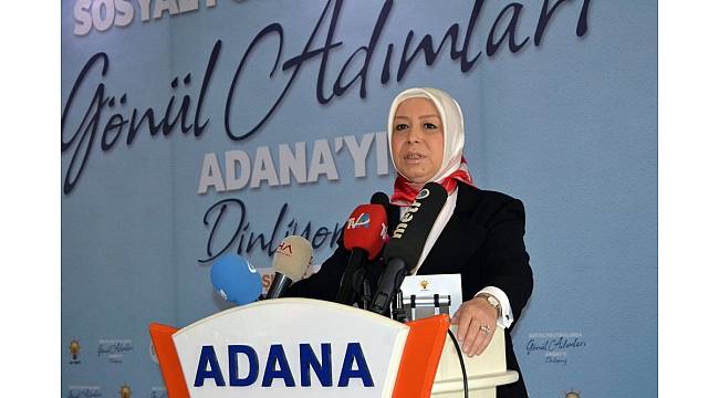 "Sosyal Politikalarda Gönül Adımları Adana'yı Dinliyoruz" projesi