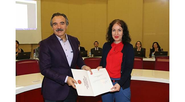 Rektör Bağlı, akademik yükseliş gösteren öğretim üyelerini tebrik etti