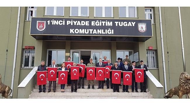 Şehit aileleri ve gazilerden askere Afrin desteği