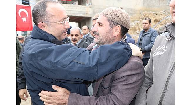 Şehit Hayrettin Dindar'ın ailesine taziye ziyareti