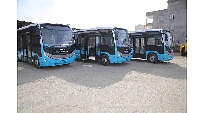 Siirt Belediyesine 3 otobüs