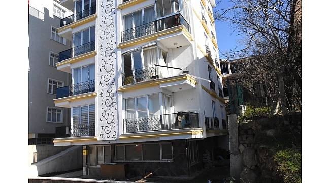 Sinop'ta apartman dairesinde korkutan patlama