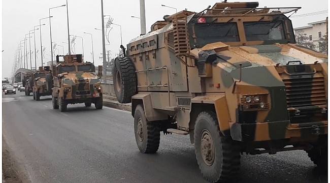 Şırnak'tan sınıra askeri sevkiyat