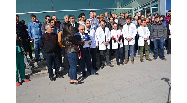 Tatvan'da bir doktor darp edildi