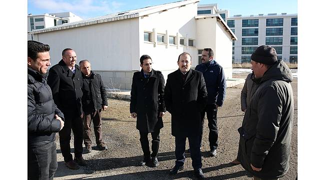 Vali Ali Hamza Pehlivan, DSİ yatırımlarını değerlendirdi
