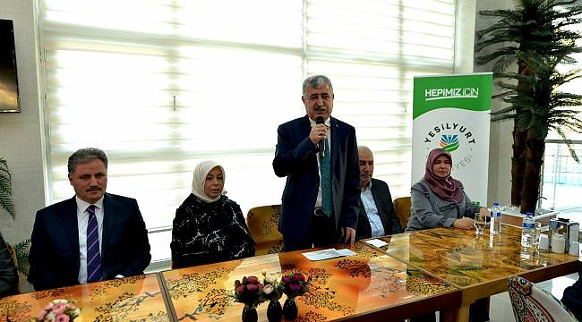 Yeşilyurt Belediyesinin projeleri anlatıldı