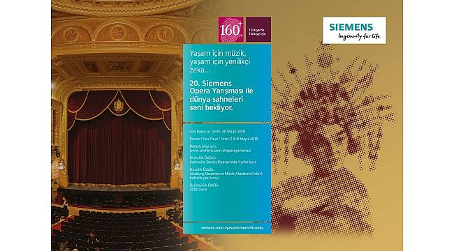 'Siemens Opera Yarışması' için son başvuru tarihi 30 Nisan