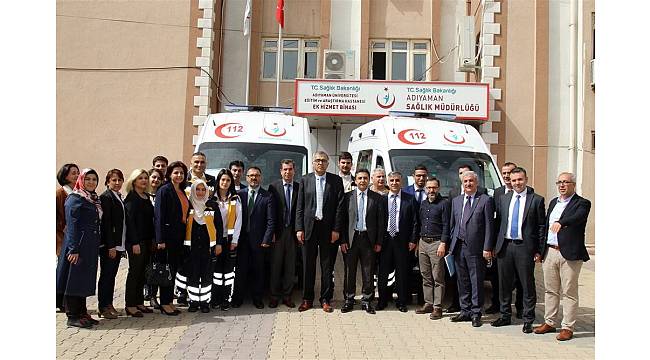Adıyaman'da ambulans sayısı 53'e yükseldi