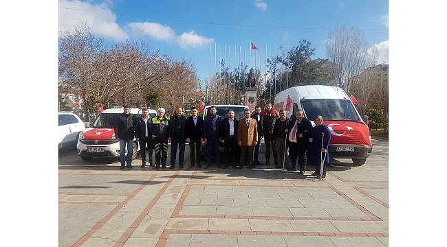 Afrin'deki Mehmetçiğe Isparta gül lokumu ve kuruyemiş desteği