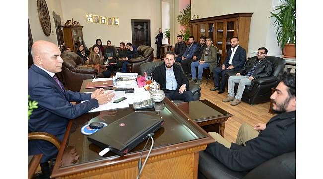 AK Parti Yakutiye Gençlik Kolları'ndan Ali Korkut'a ziyaret