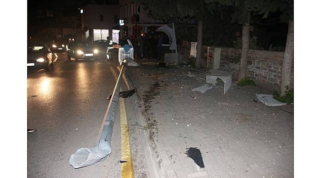 Alkollü sürücü dehşet saçtı