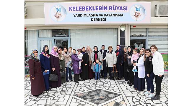 Atilla kelebek hastaları ile bir araya geldi