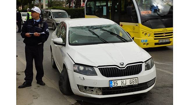 Aydın'da trafik kazası; 1 yaralı