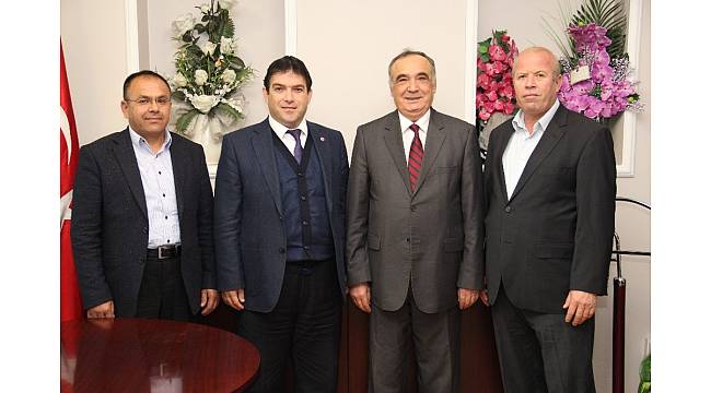 Başkan Sağır'dan Vergi Dairesi Müdürü Bayar'a ziyaret