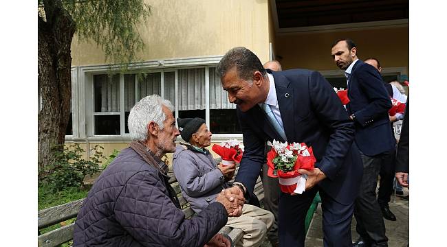 Başkan Tuna yaşlıları unutmadı