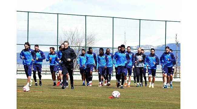 BB. Erzurum'da Ümraniyespor maçı hazırlıkları