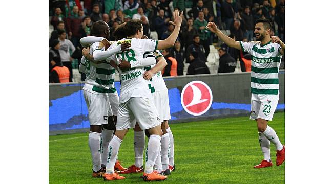 Bursaspor 84 gün sonra nefes aldı