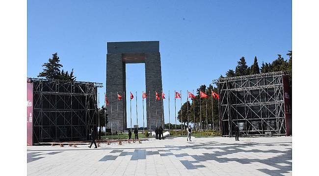 Çanakkale Deniz Zaferi'nin 103'ncü yılı hazırlığı