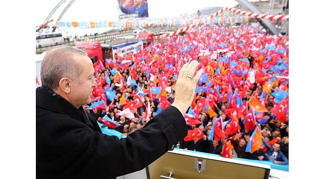 Cumhurbaşkanı Erdoğan Giresun'da