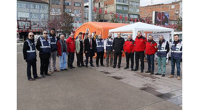 Deprem haftası etkinlikleri