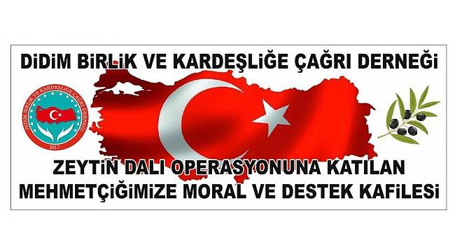Didim'den Mehmetçiklere moral ziyareti gerçekleştirilecek