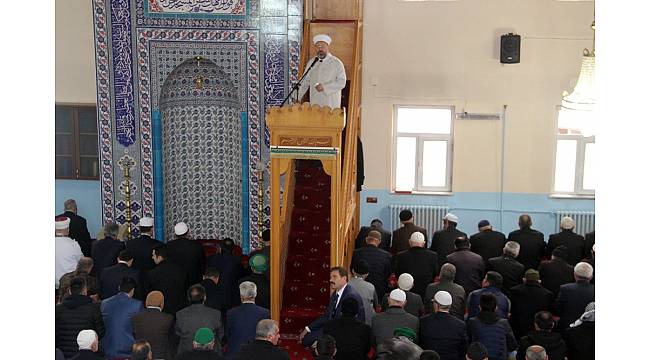Diyanet İşleri Başkanı Erbaş: "Bize ulaşın, en doğru cevabı bizden alın"