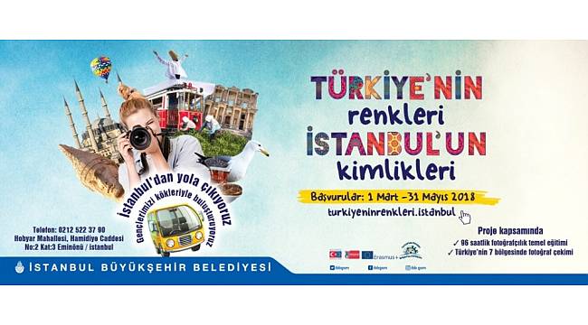 Eğitim alan gençler, memleketlerini fotoğraflayacak