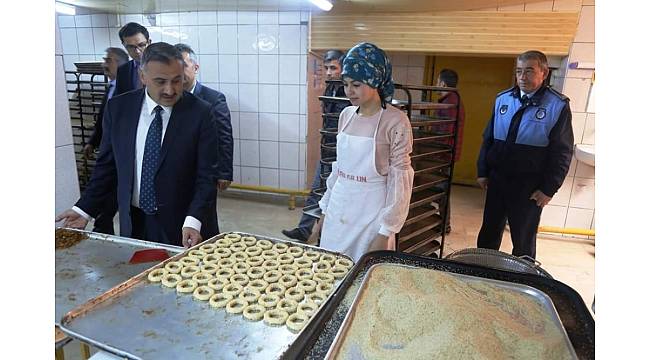 Ekmek imalatı yapan fırınlara denetim