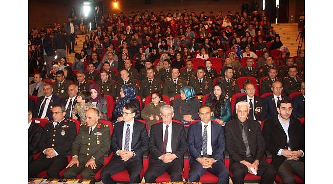 Elazığ'da 18 Mart Şehitleri Anma Günü ve Çanakkale Zaferi'nin 103. Yıl dönümü