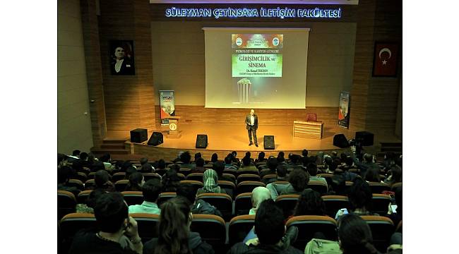 ERÜ'de 'Girişimcilik ve Sinema' Anlatıldı