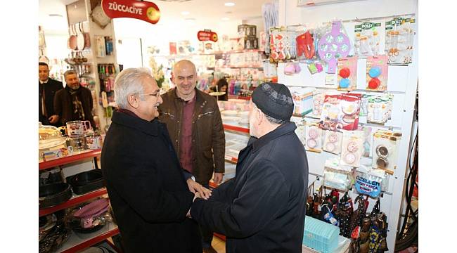 Esnaf Ziyaretleri Devam Ediyor