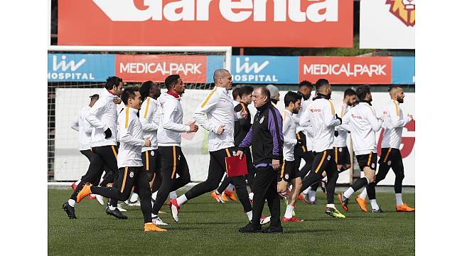 Galatasaray, Karabükspor maçı hazırlıklarını tamamladı