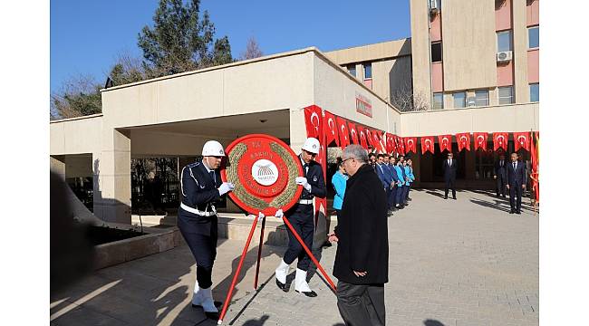 Gazi Mustafa Kemal Atatürk'ün Mardin'e gelişinin 102. yılı törenle kutlandı