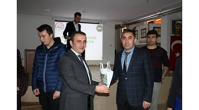Genç tarımcılara &#39;Organik Tarım&#39; sunumu yapıldı