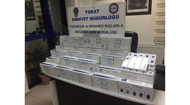 Iraklı kaçakçılar Tokat'ta yakalandı
