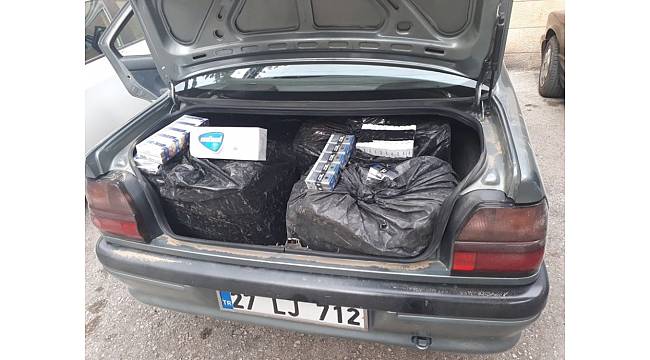 Kahramanmaraş'ta kaçak sigara operasyonu